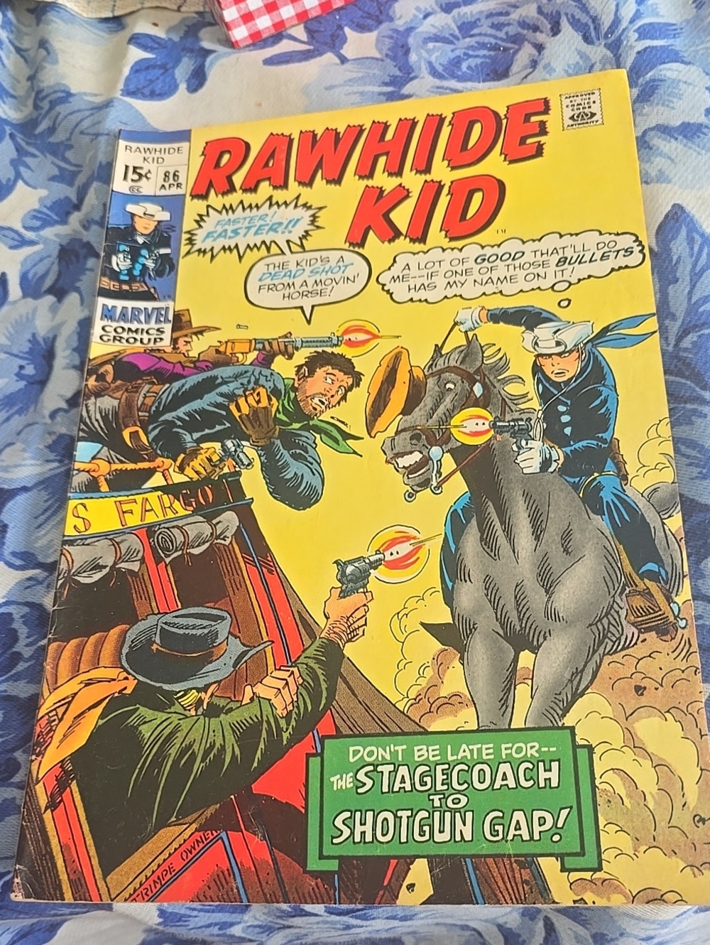 Rawhide Kid 86 Marvel 1971 Jack Kirby  comic book